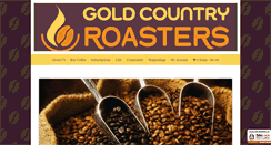 Desktop Screenshot of goldcountryroasters.com